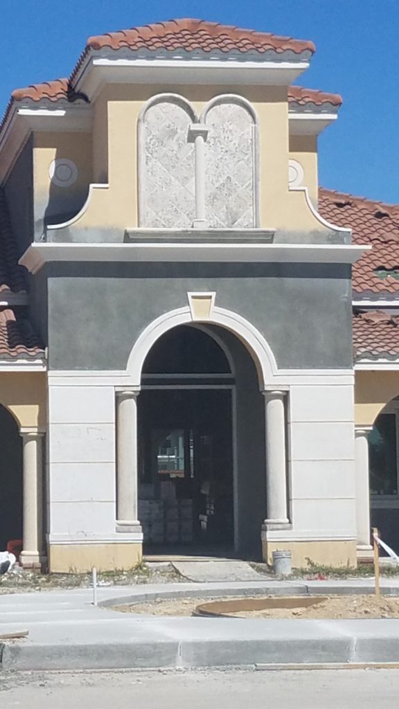Pre Cast Header Precast- COLUMNS & HEADERS | Foam King Designs